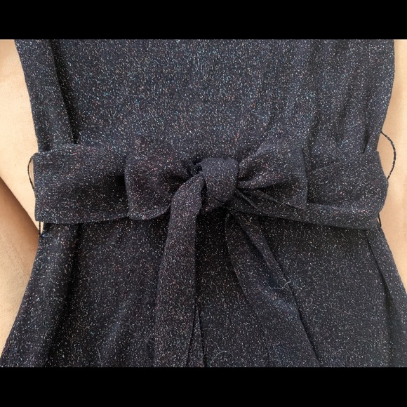 French connection black shimmer / sparkle dress - Picture 8 of 8